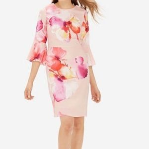 Pink Floral Limited Dress
